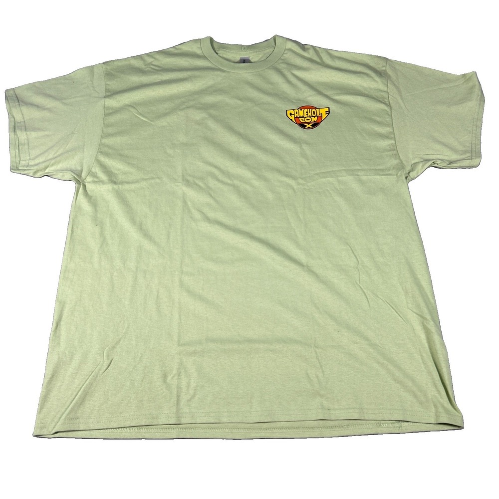 Gamehole Con Event Game T-Shirt Light Green 2XL Madison Gaming Graphic Tee